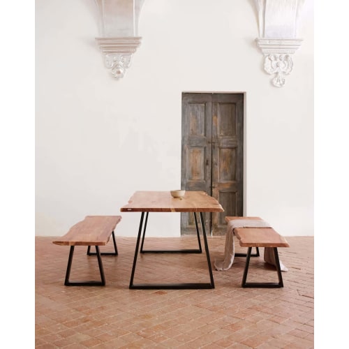 Dining bench sales 140cm